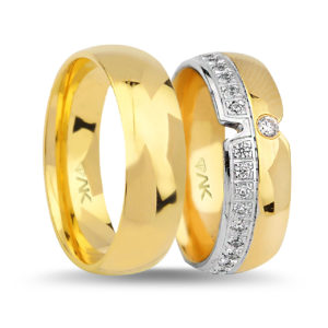 Misra Gold Wedding Ring 1053
