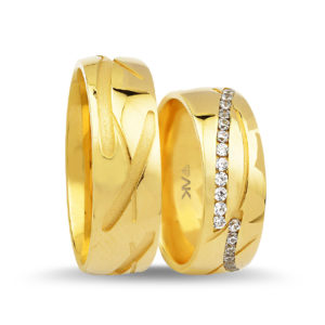 Misra Gold Wedding Ring 1054