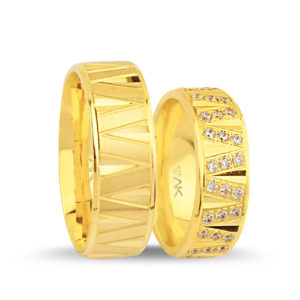 Misra Gold Wedding Ring 1056