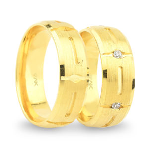 Misra Gold Wedding Ring 1008
