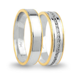Misra Brand Gold Wedding Ring 1023