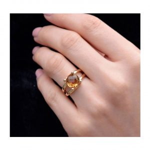 14K Gold Oval Zultanite Solitaire Ring