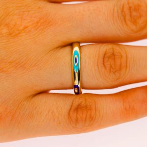 Cetaş 14K Yellow Gold Fortuna Ring