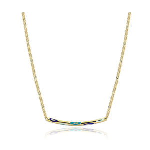 Cetaş 14K Yellow Gold Fortuna Pendant Necklace