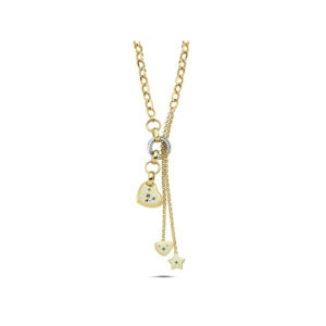 Cetaş 14K Gold Luminous Pendant Necklace