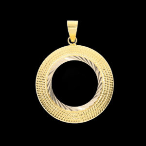 14 Karat Gold Traditional Necklace Pendant