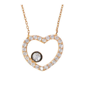 14K Gold Classic Heart Pendant Necklace