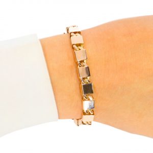 Cetaş 14K Italian Cord-Chain Bracelet