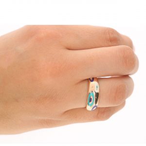 Cetaş 14K Rose Gold Fortuna Ring