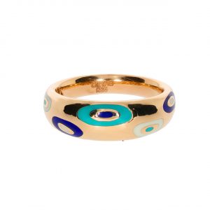 Cetaş 14K Rose Gold Fortuna Ring