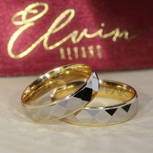 Elvin Baklava Desenli Altın Alyans 70