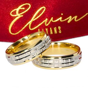 Elvin Kabartmalı Altın Alyans 89 14 Ayar