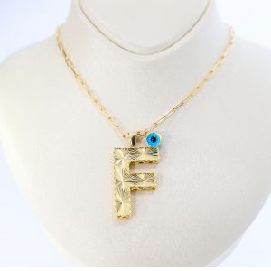 14K Gold Letter Necklace (All letters available for order)