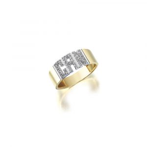 Unisex Name Ring (All letters available for order)