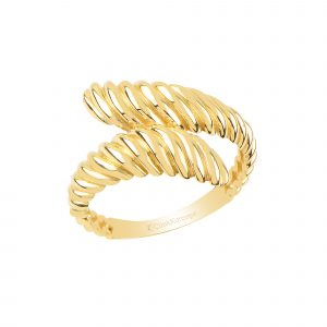 Vintage Style Gold Wire Wrap Ring