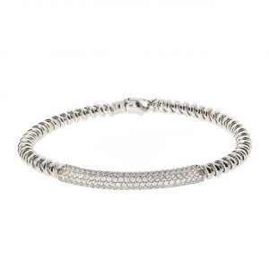 14K Gold Italian Design Twisted/Rope Cuff Bangle