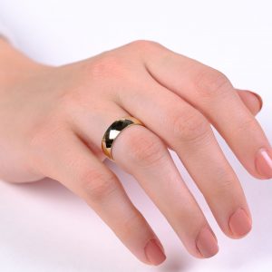 6mm Aynalı Elvin Altın Alyans 109