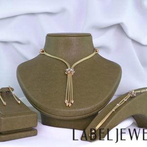 Label Dorika Top Altınlı Set 14 Ayar