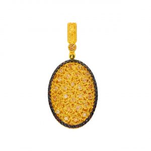Small Strawberry Memento Pendant