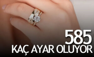Altında 585 Kaç Ayar