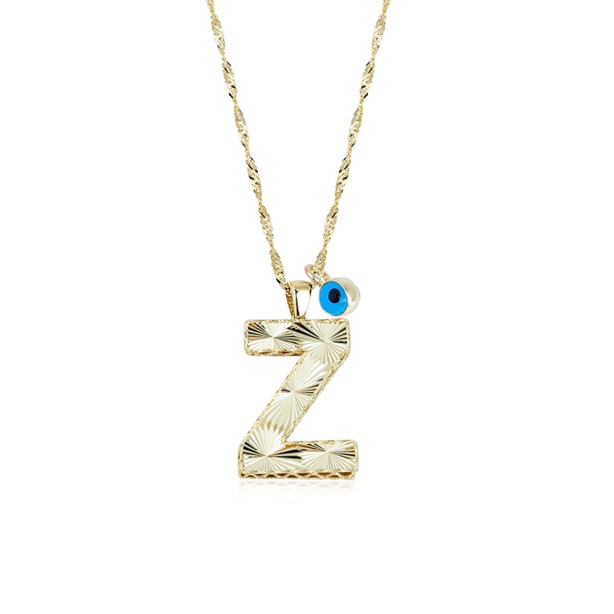 Gold Y Letter Necklace